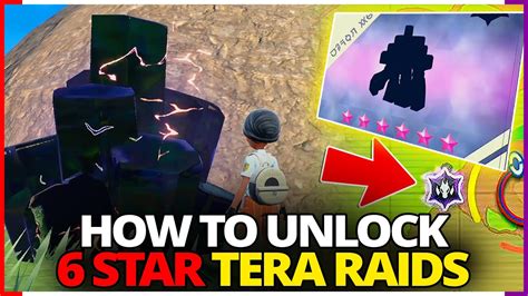 how to unlock 6 star raids|tera raid 6 star guide.